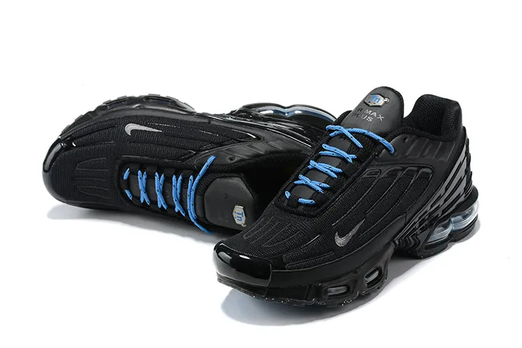 professional quality Air Max Plus 3 Triple Black Blue DH3984-001
