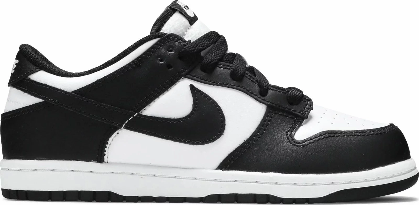 Outdoor Run Action Ready Nike Dunk Low Black White/Panda PS (Kids)
