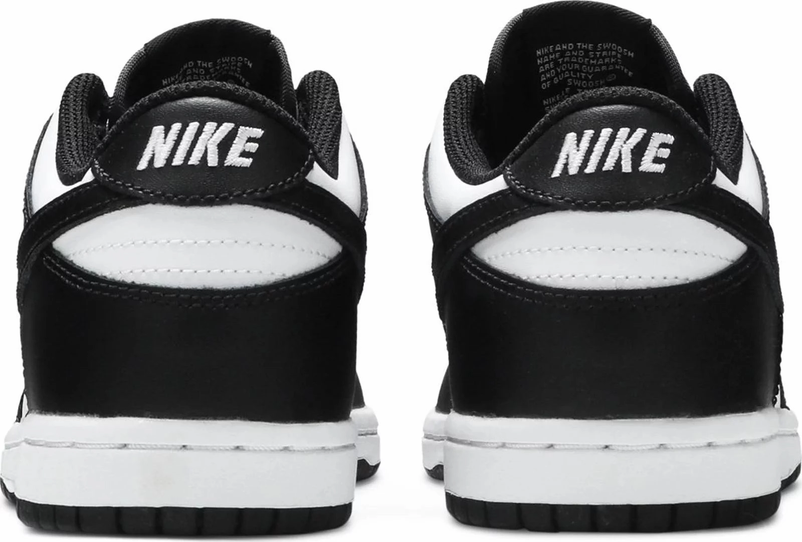 Nike Dunk Low Black White/Panda PS (Kids) Everyday Choice Water Resistant Lining
