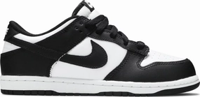 Outdoor Run Action Ready Nike Dunk Low Black White/Panda PS (Kids)