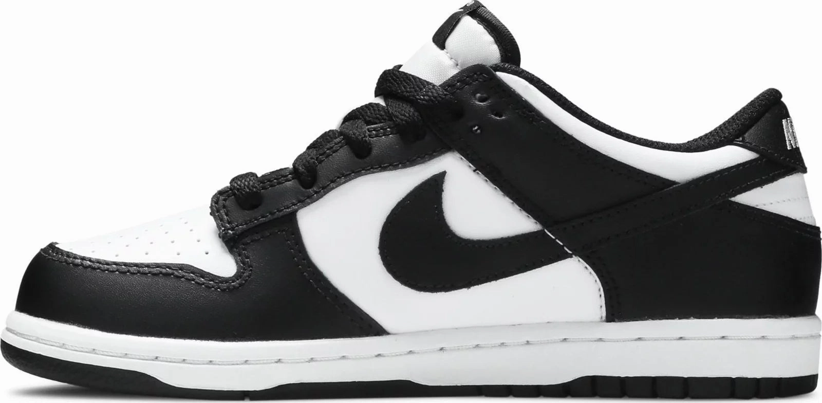 Nike Dunk Low Black White/Panda PS (Kids) Memory Foam Ankle Support All-around cushioning