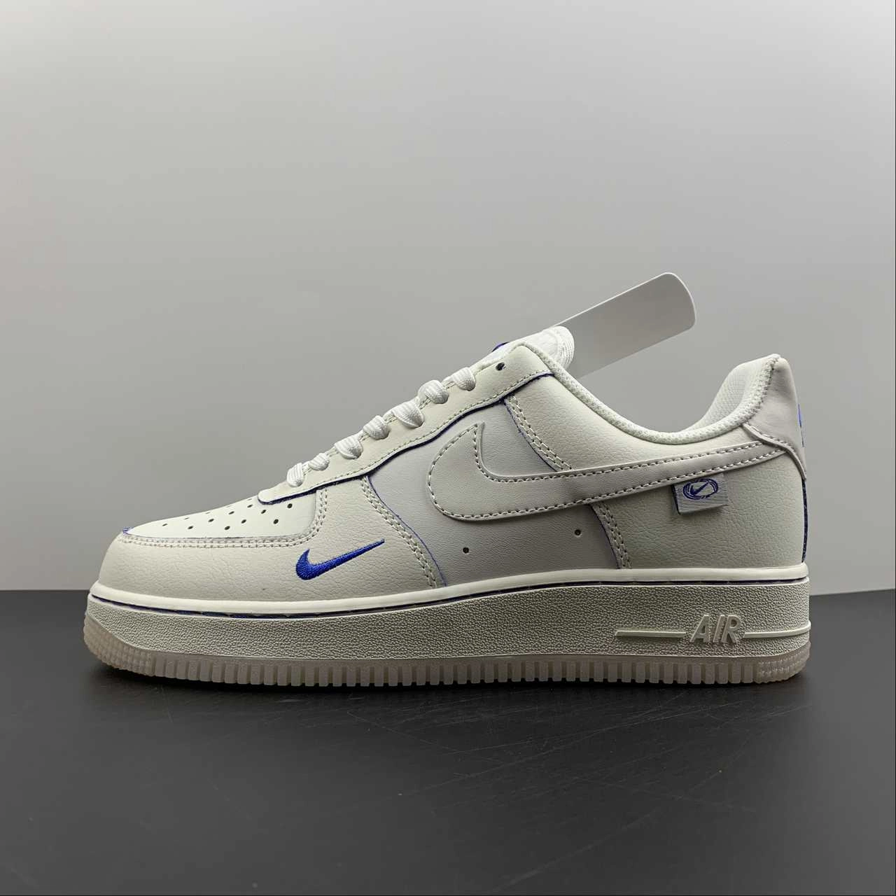 Stable Move Air Force 1 07 Low White Navy Blue DX1156-001