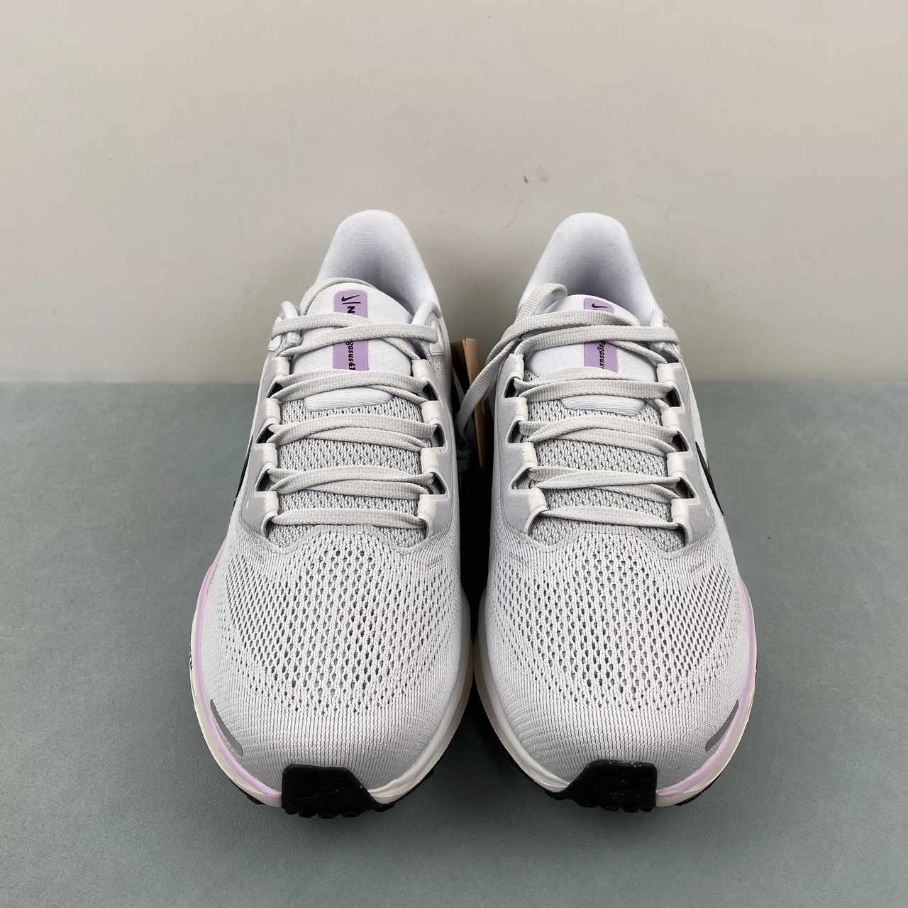 Air Zoom Pegasus 41 Lilac Bloom Pure Platinum Black Platinum Tint FD2723-004 Flex Feel Balance Focus