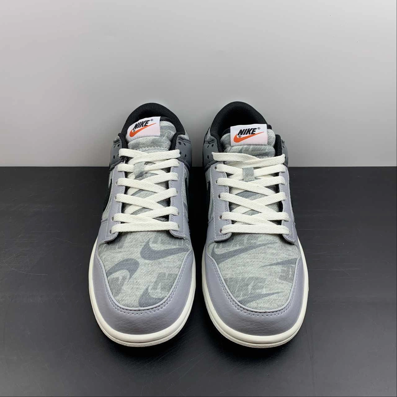 Easy Sport SB Dunk Low SE Copy Paste Gray Black White DQ5015-063
