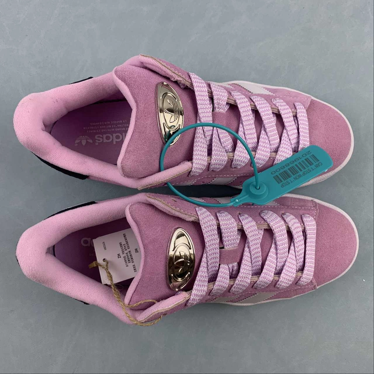 Adidas Campus 00s Bliss Lilac Cloud White Core Black HP6395 Petal Path Urban Runner