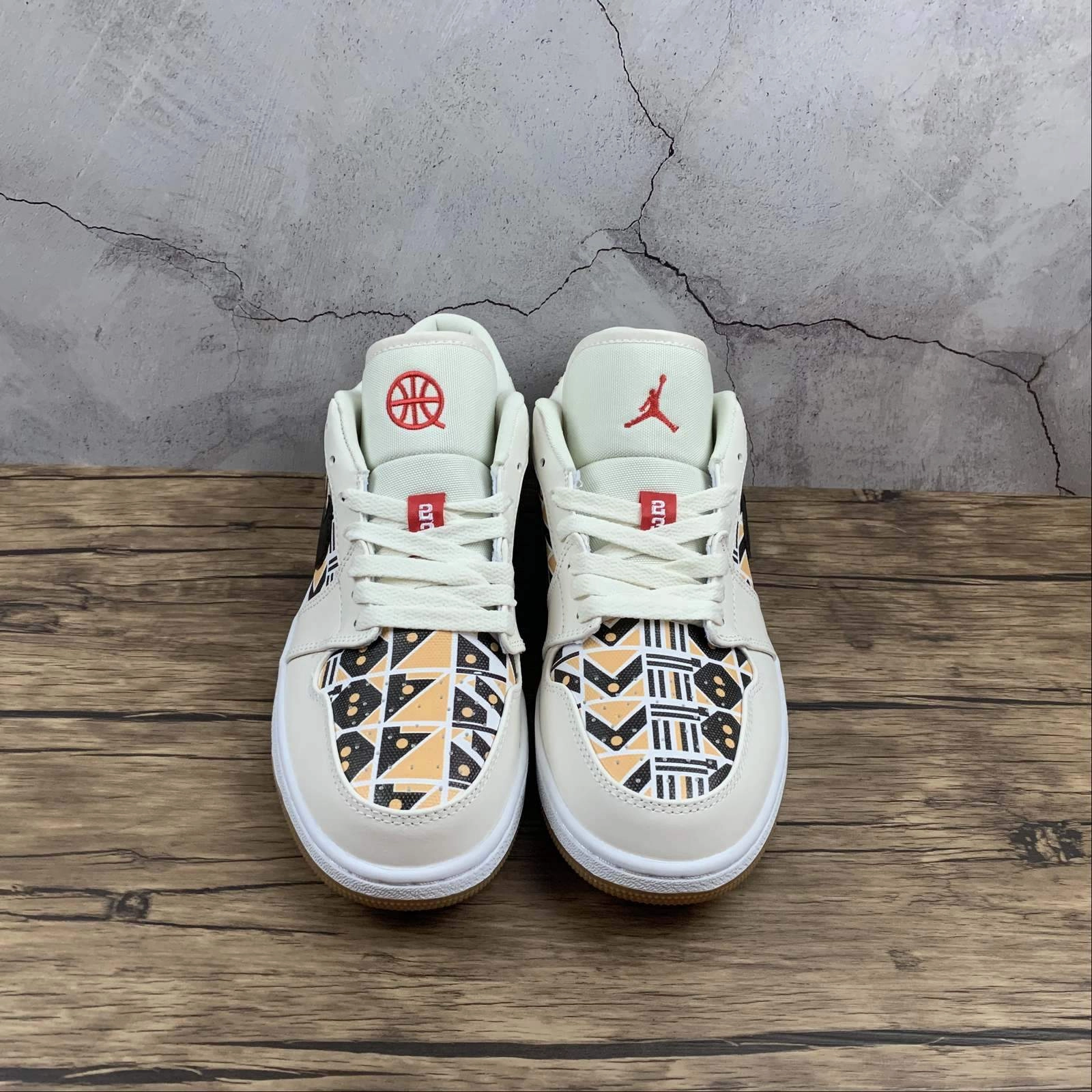 Air Jordan 1 Low Quai 54 Team Orange Baroque Brown CZ4155-100 Performance Style High-performance