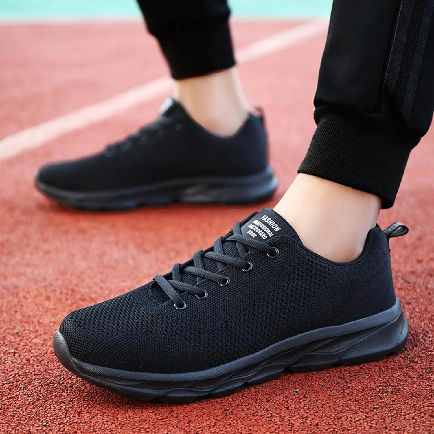 Comfortable Fashion Shoes Lace-up Men's Sports Breathable Lightweight Running Sneaker for Men