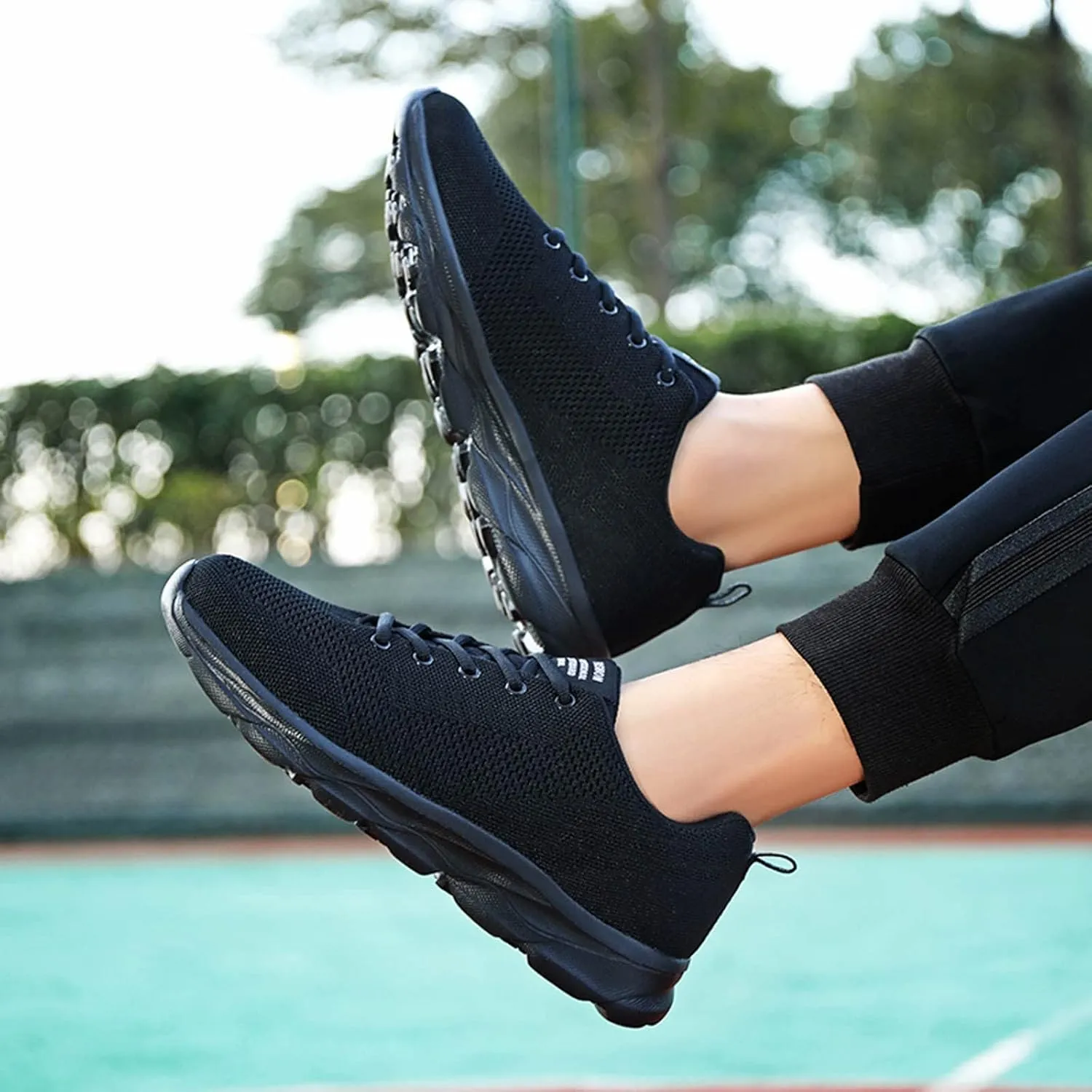 Comfortable Fashion Shoes Lace-up Men's Sports Breathable Lightweight Running Sneaker for Men