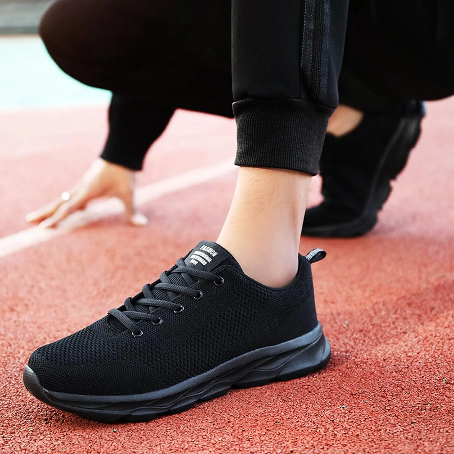 Comfortable Fashion Shoes Lace-up Men's Sports Breathable Lightweight Running Sneaker for Men