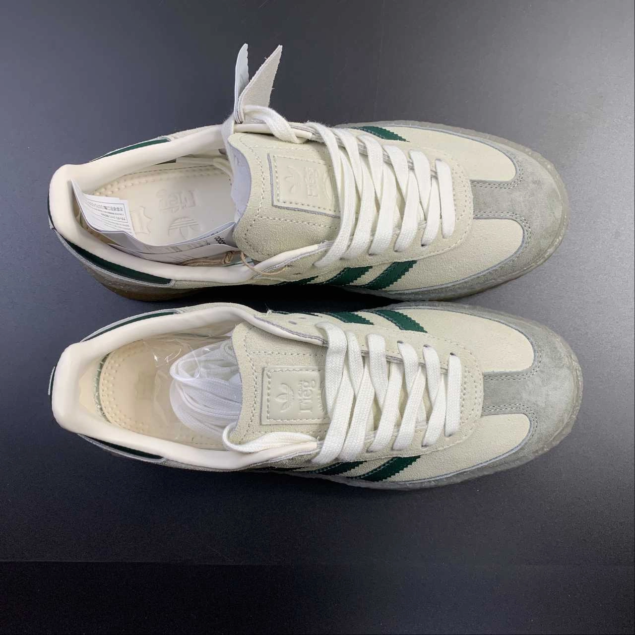 Adidas Samba 8th Street Clarks Kith Chalk White ID7297 Flexible Footwork