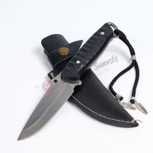 Compact Handle Custom Hunting Knives