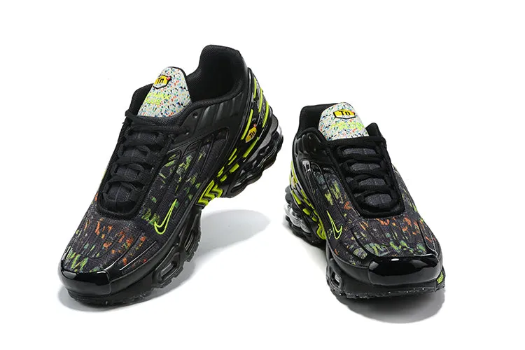 Air Max Plus 3 Crater Black Multicolor Volt DM9097-001 professional quality