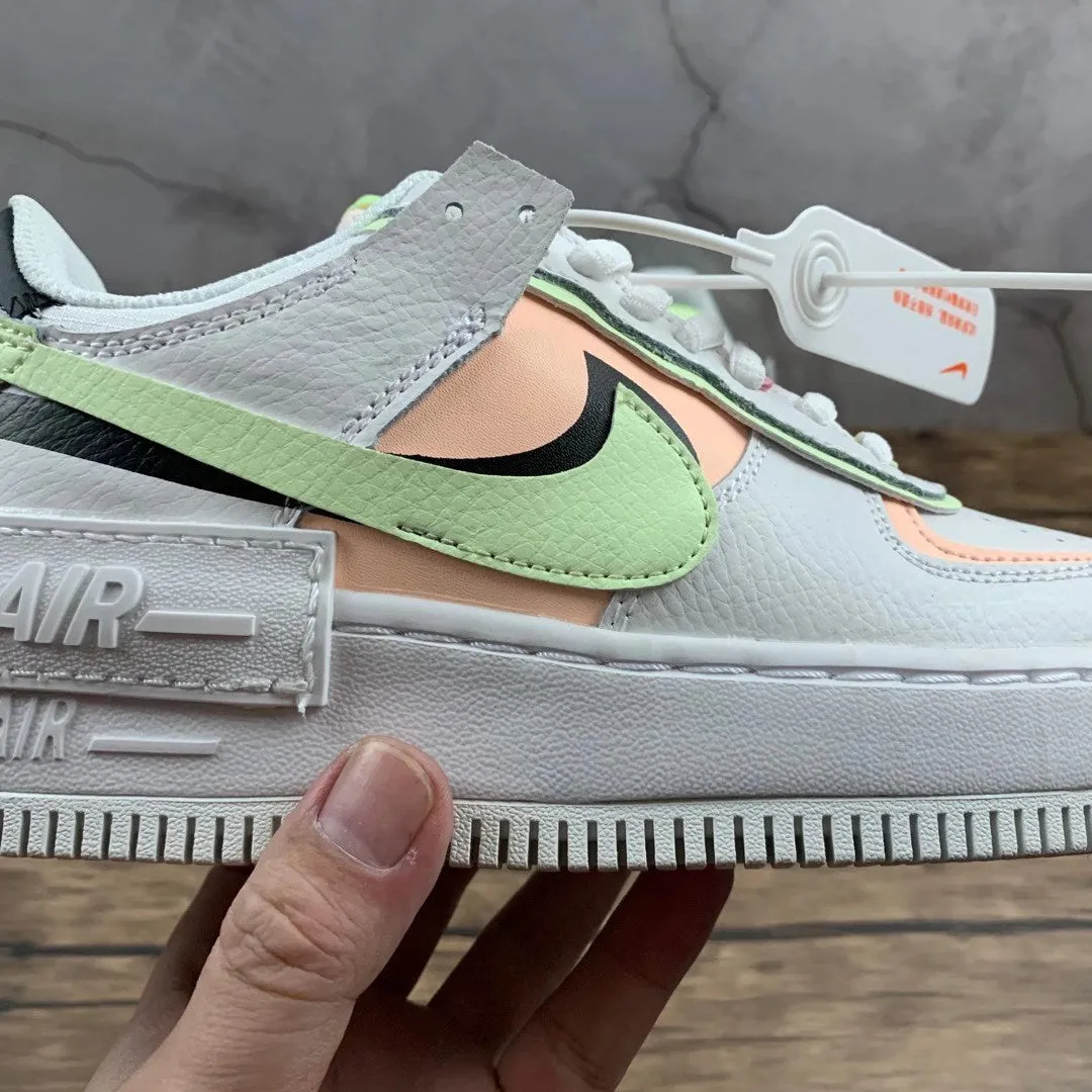 Comfort First Comfort Memory Foam Air Force 1 Shadow White Crimson Tint Black Barely CI0919-107