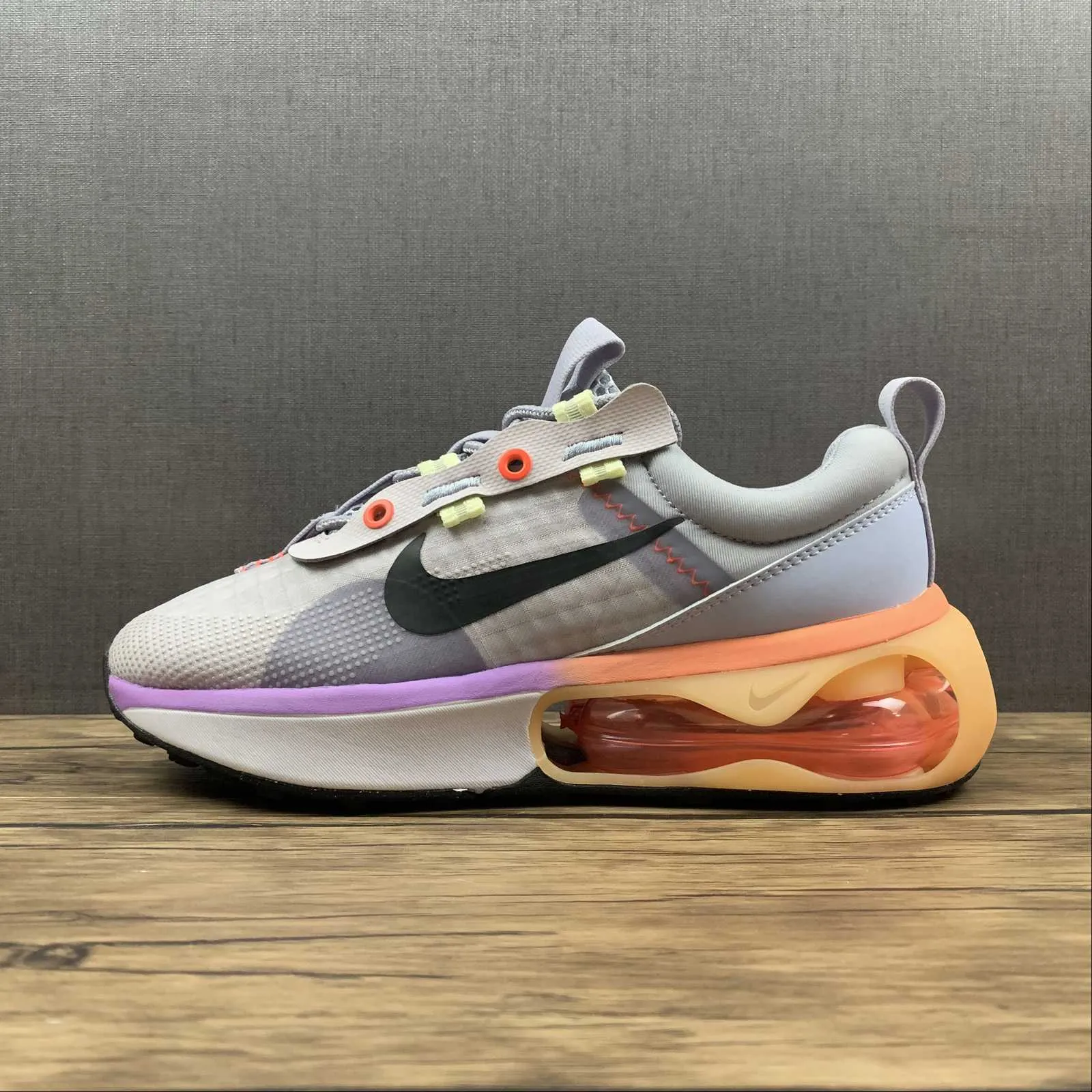 Air Max 2021 Venice Lime Ice Ghost Black DA1923-500 beachgoers' shoes low - profile - feature shoes