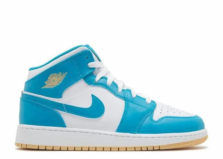 Air Jordan 1 Mid Aquatone (GS) LightweightDesign