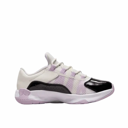 Synthetic Overlay Reinforcement Air Jordan 11 Low Sail Citron Tint (GS)