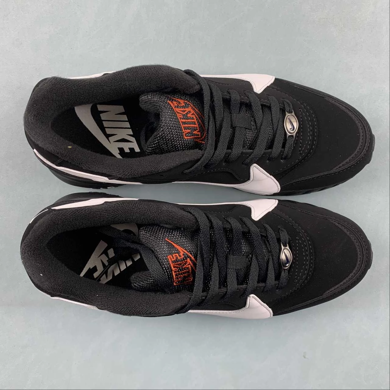 Air Grudge 95 Black White Orange 153209-011 multi - purpose shoe use hard - wearing shoes