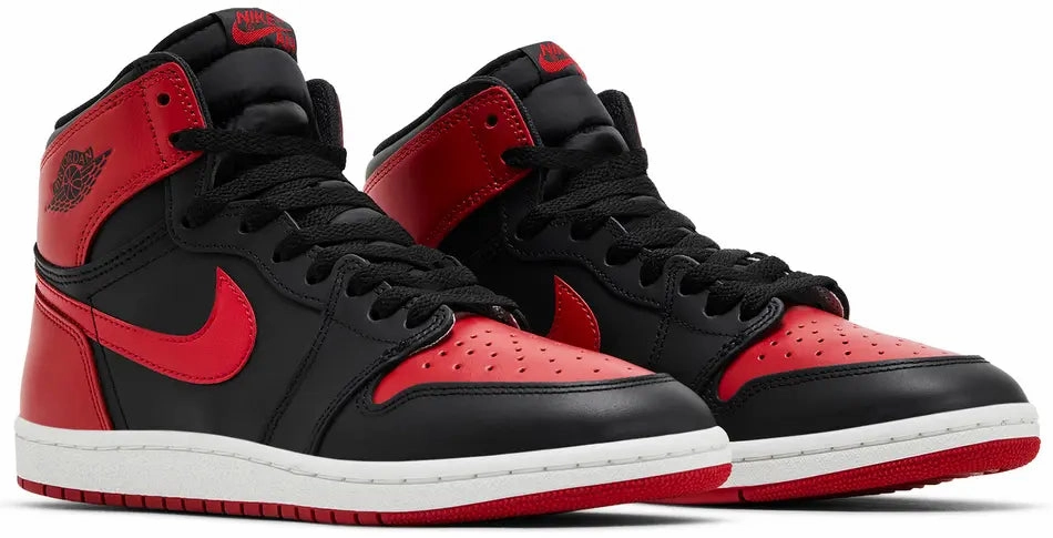 Nike Jordan 1 High 85 OG Bred (2025) Ergonomic Shape Stitchless Seams