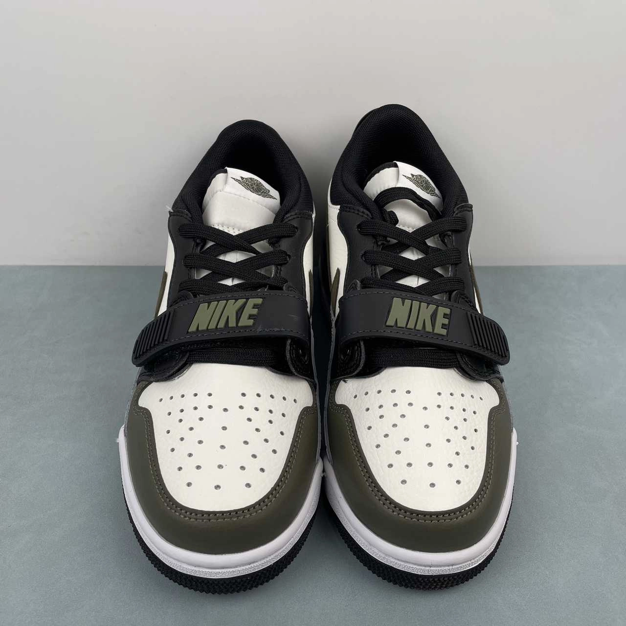 Quick Dry Interior Reinforced Eyelet Durability Air Jordan Legacy 312 Low Sail Medium Olive Black CD7069-120