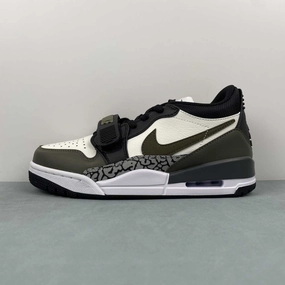Air Jordan Legacy 312 Low Sail Medium Olive Black CD7069-120 Street Fit Adaptive Lateral Support