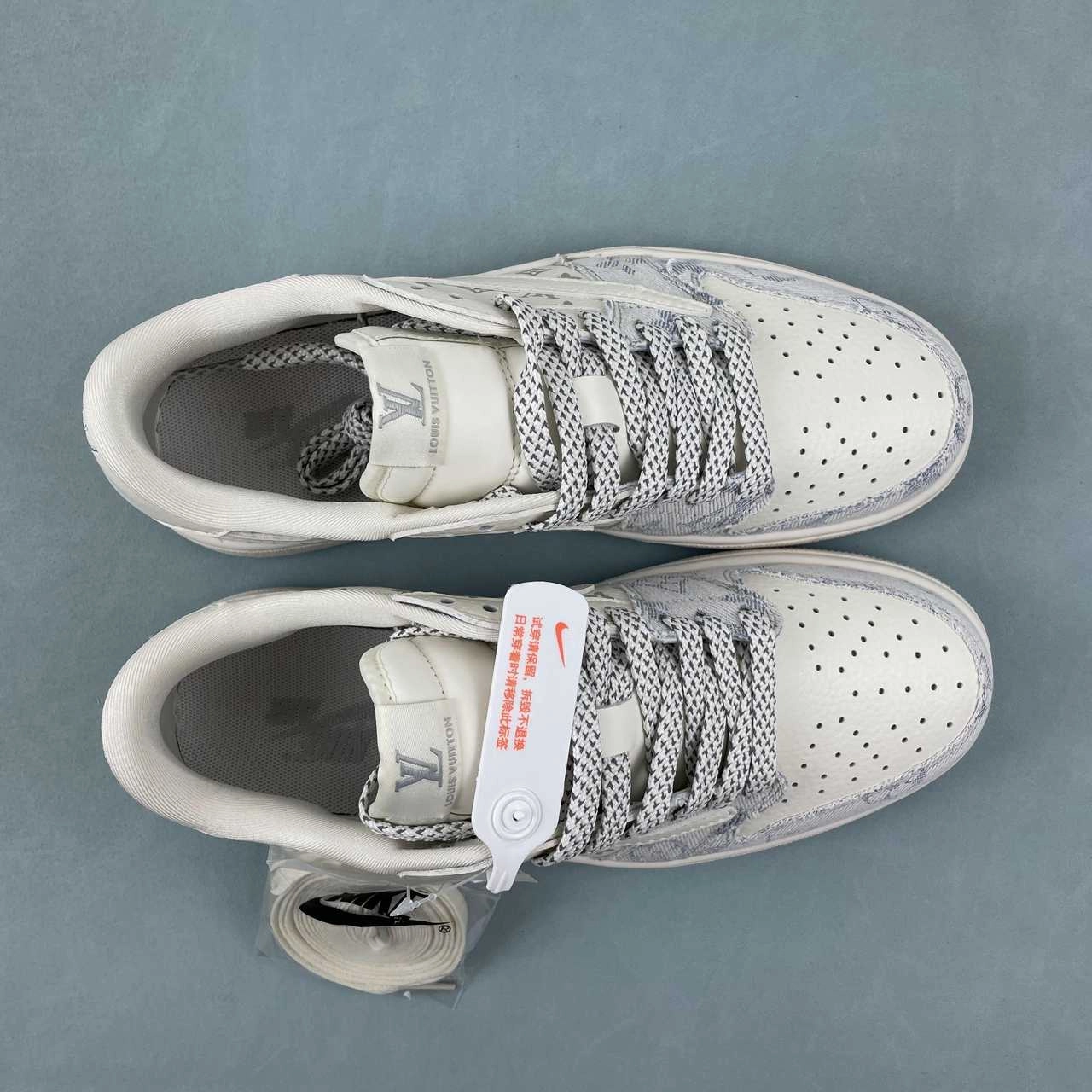 Fragment Design x Travis Scott x Air Jordan 1 Low OG SP Off White Blue Gray SJ2068-007 Work Ready