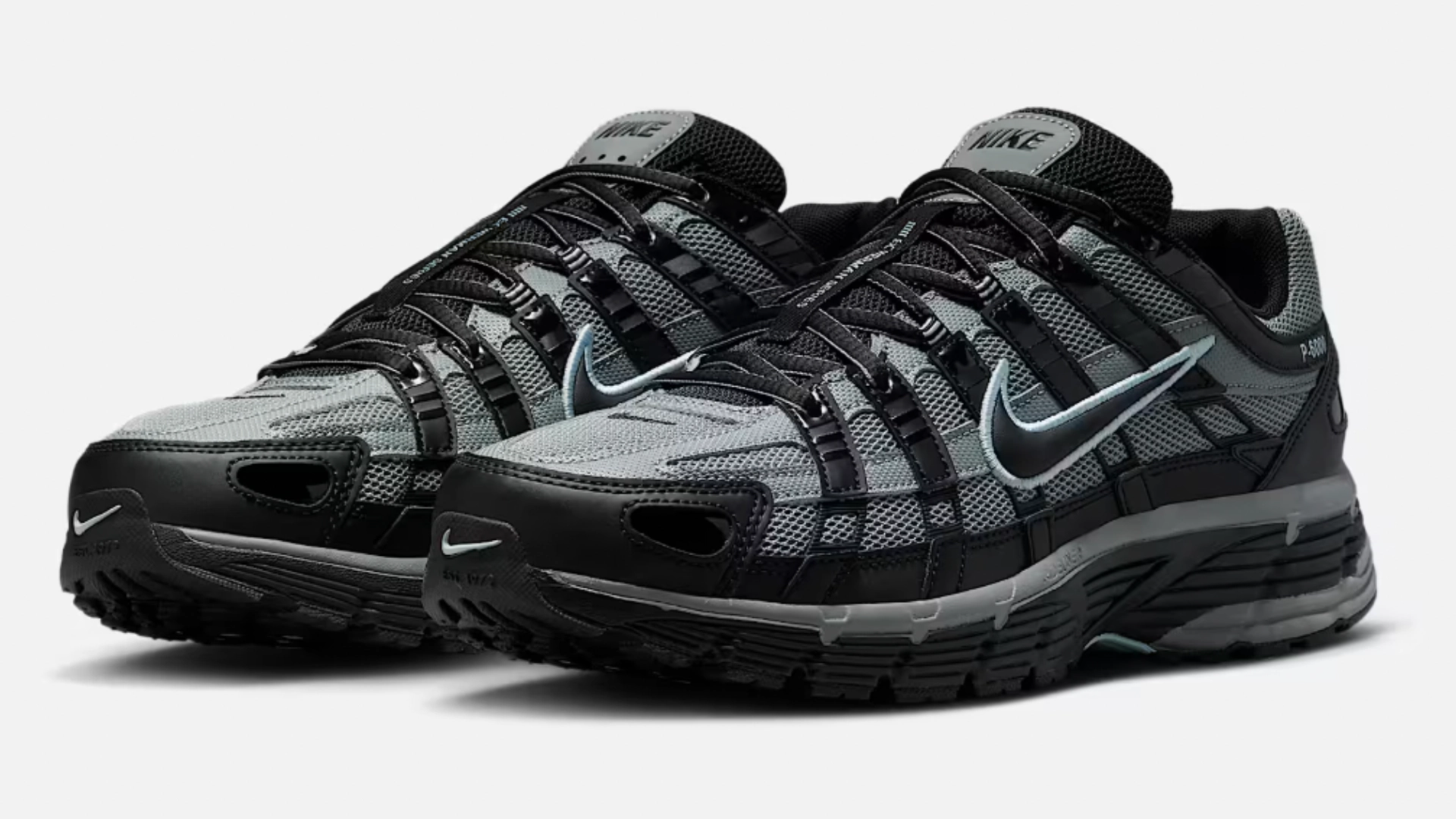 All-weather sole Multi-sport NIKE P-6000 'COOL GREY BLACK'