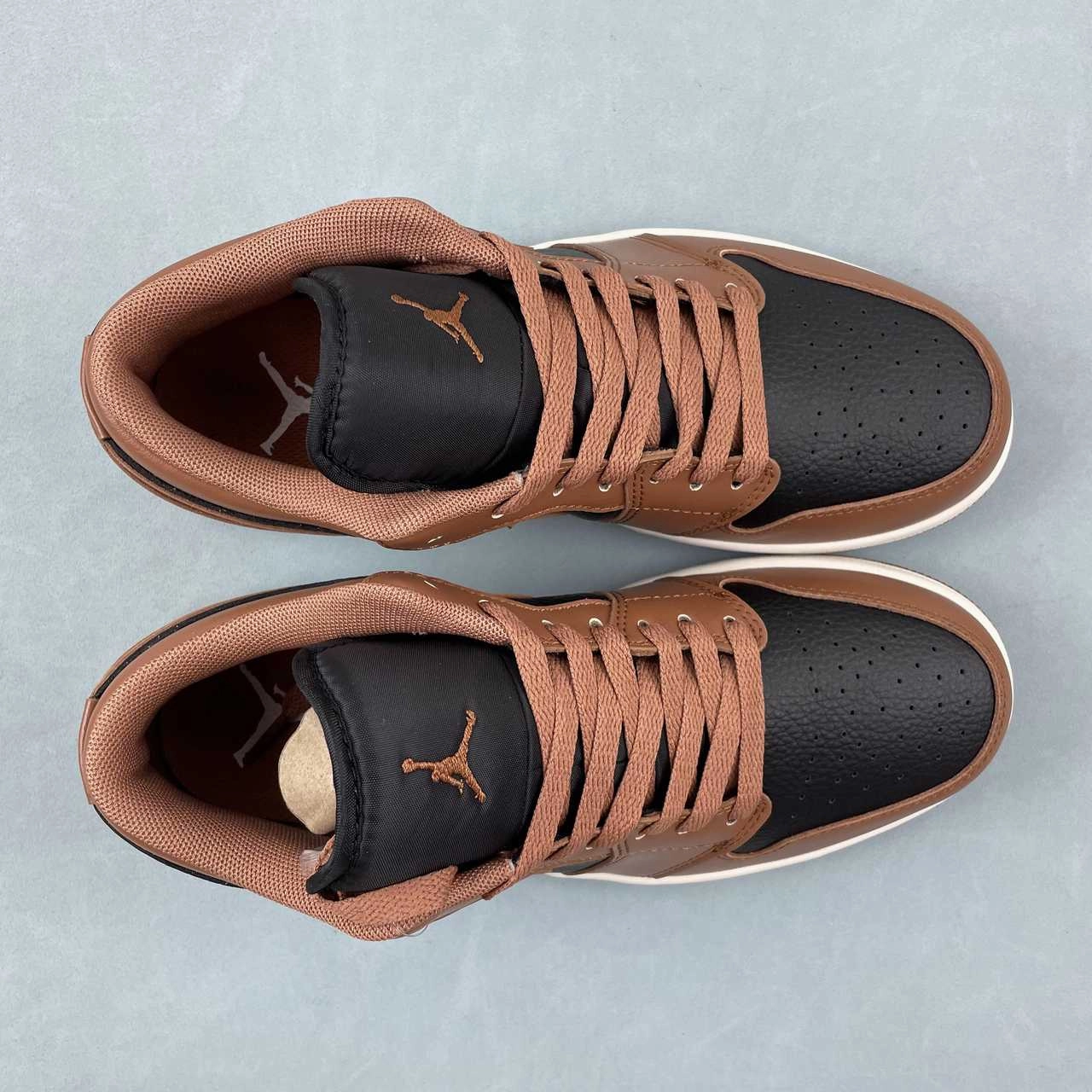 Padded Activity Air Jordan 1 Low Archaeo Brown Black Sail DC0774-021