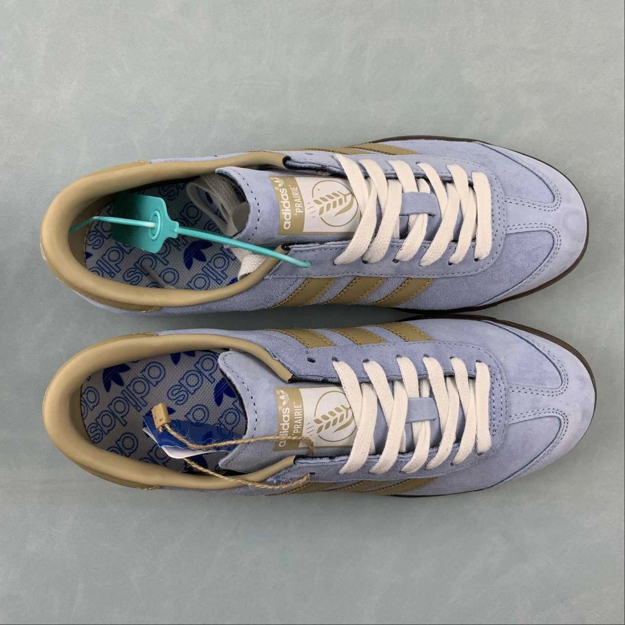 Adidas Handball Spezial Blue Brown ID6963 traction - pattern sole shoes