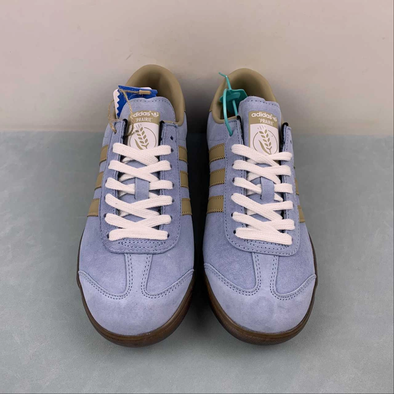 Half - size down High Performance Adidas Handball Spezial Blue Brown ID6963