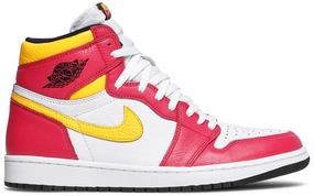 Responsive Movement Nike Jordan 1 High Light Fusion Red