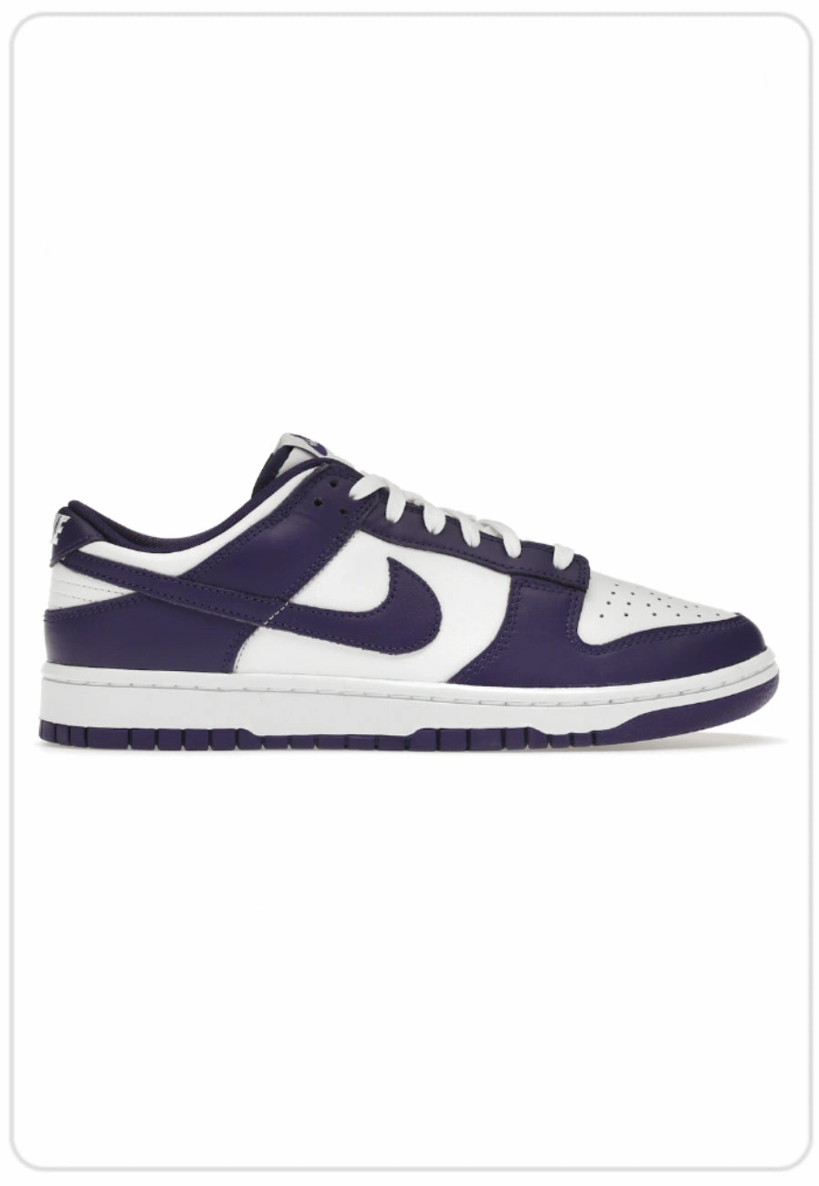 Nike Dunk Low Court Purple Casual Look