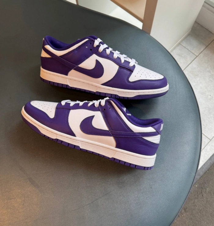 Nike Dunk Low Championship Court Purple Odor   Resistant