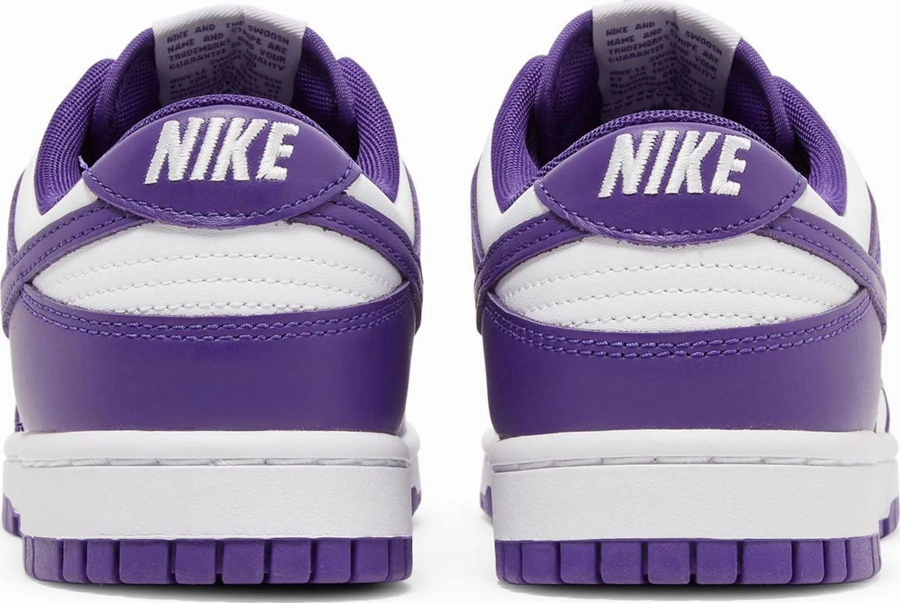Nike Dunk Low Court Purple Contemporary ease Lace Design