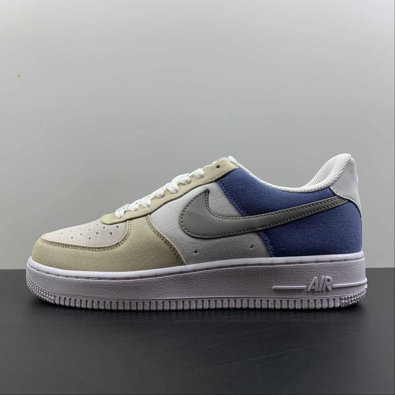 Work Hike Air Force 1 07 Low Grey White Blue DG2296-018