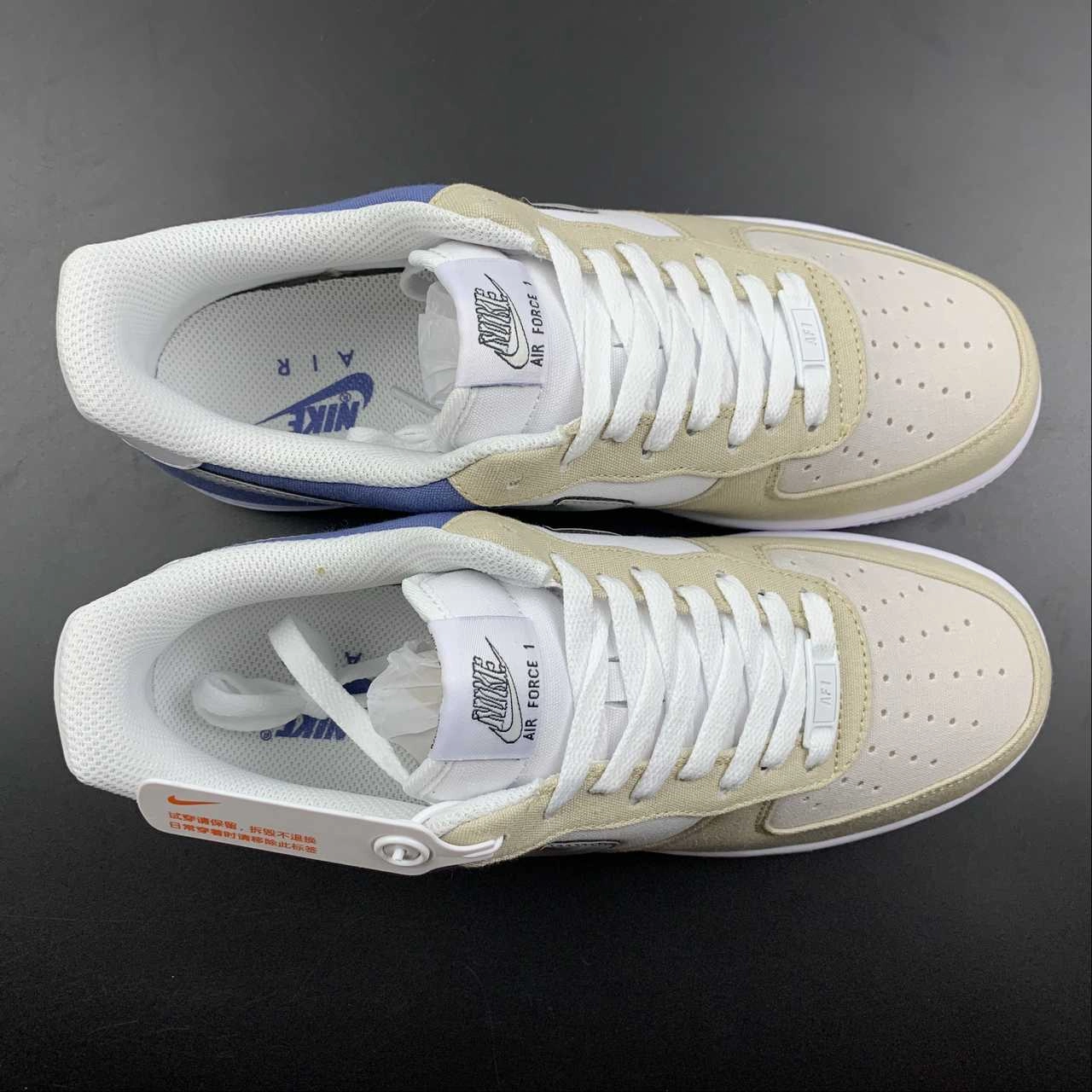 City Proof Air Force 1 07 Low Grey White Blue DG2296-018