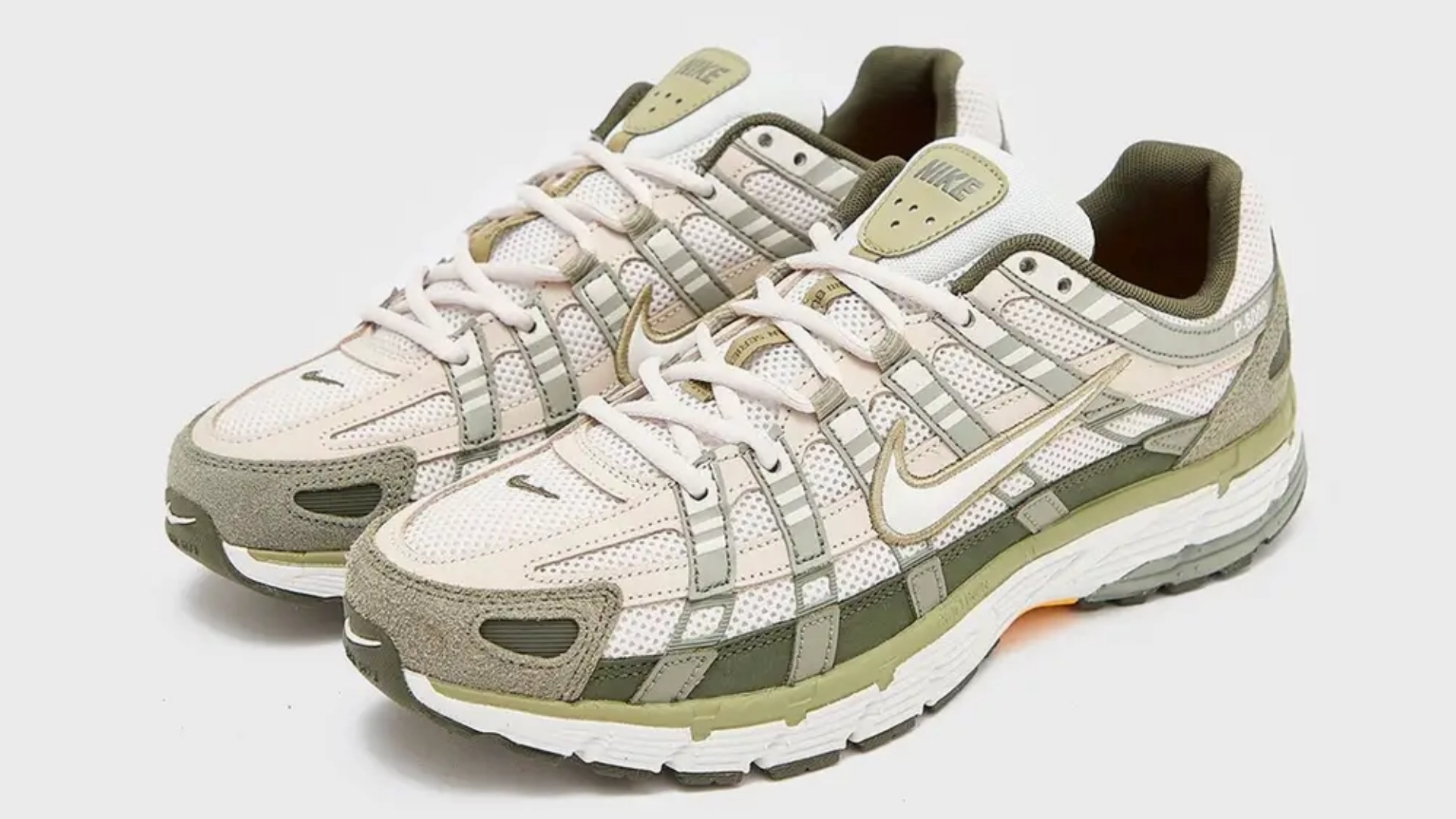 NIKE P-6000 PREMIUM 'LIGHT ARMY KHAKI' High Rebound Midsole