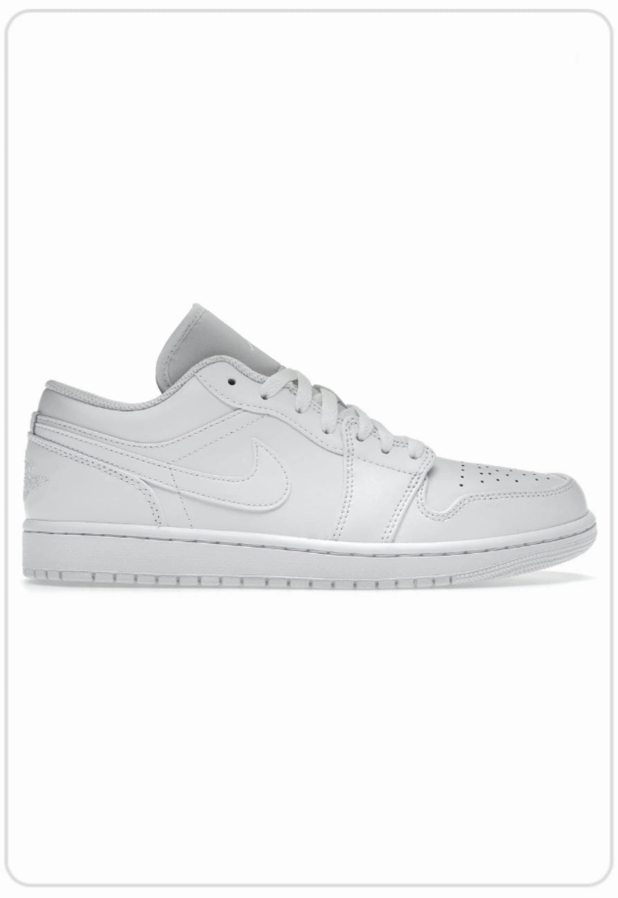 Air Jordan 1 Low Triple White Min butik