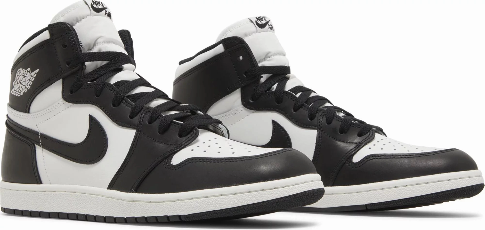 Eva Midsole Dynamic Heel Counter Nike Jordan 1 High 85 OG Black White