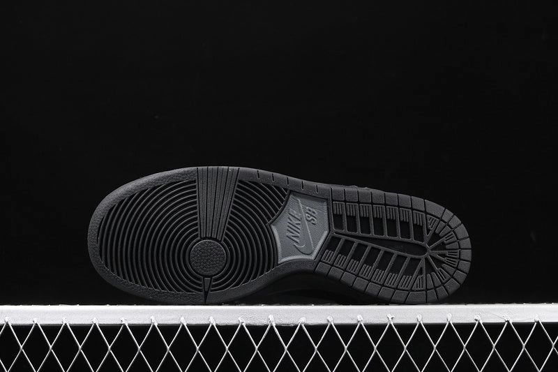 SB Dunk High Pro BOTA Black Black-Anthracite Support Base Flexible Outsole Flexure