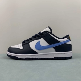 SB Dunk Low Midnight Navy University Blue Laser Orange FN7800-400 Bounce Support Sporty Appearance