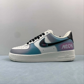 Air Force 1 07 Low e-sports graffiti White Black CW2288-313 Grippy Outsole