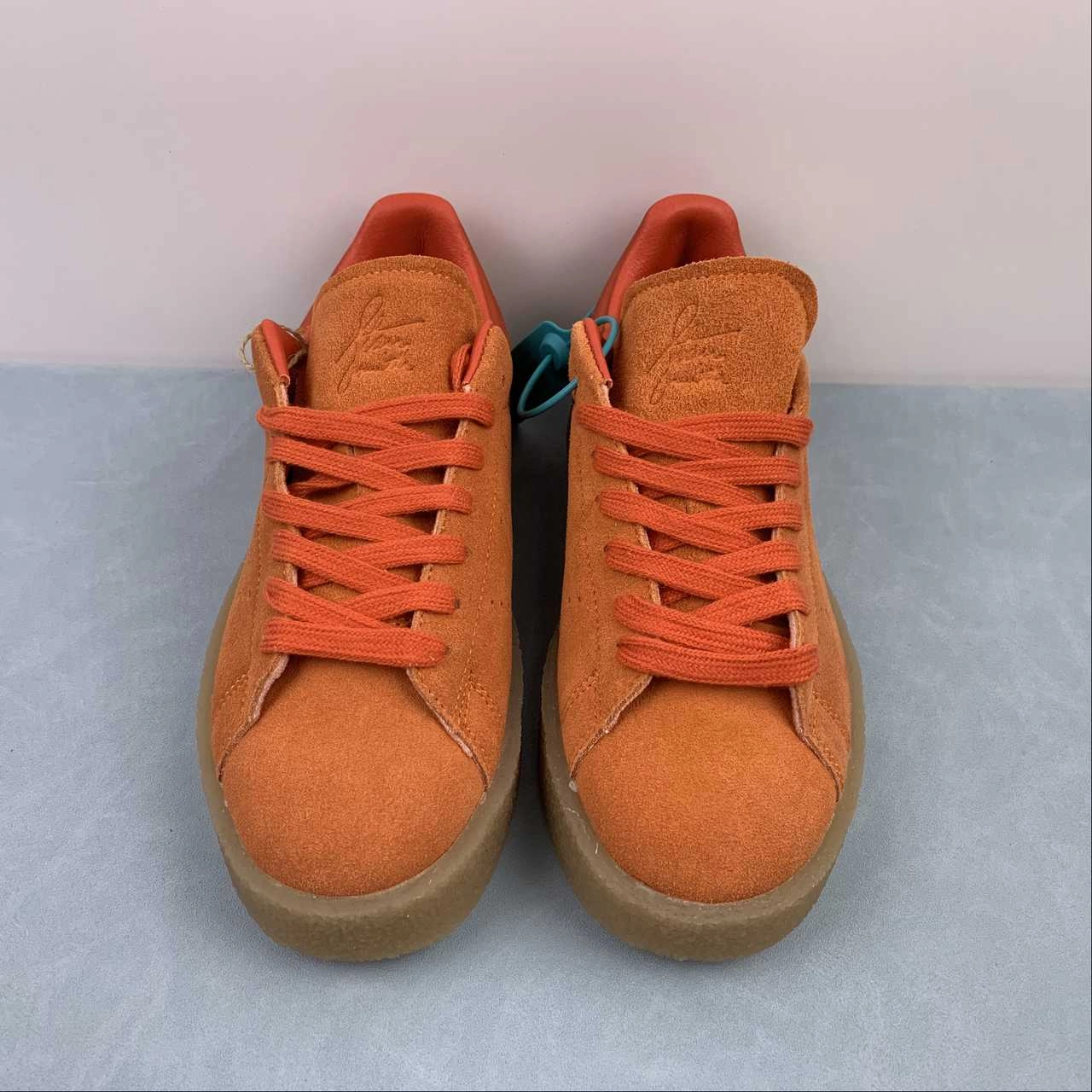 Adidas Stan Smith Crepe Craft Orange Preloved Red Supplier Colour FZ6445 sandy beaches Foot Stability