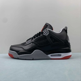 All   Purpose Air Jordan 4 Retro Bred Reimagined Black Fire Red Cement Gray Summit White FV5029-006