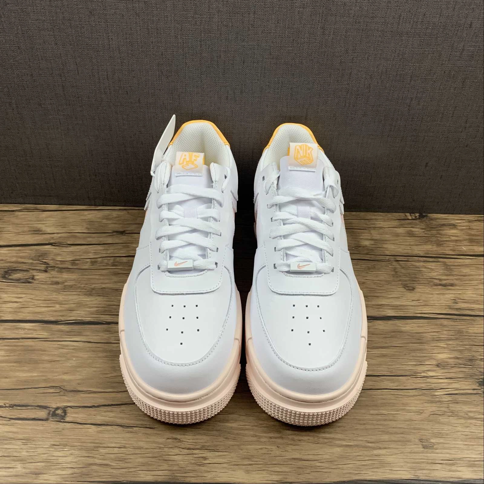 Air Force 1 PIXEL Arctic Orange White Yellow DM3054-100 Plan Step Urban Classic