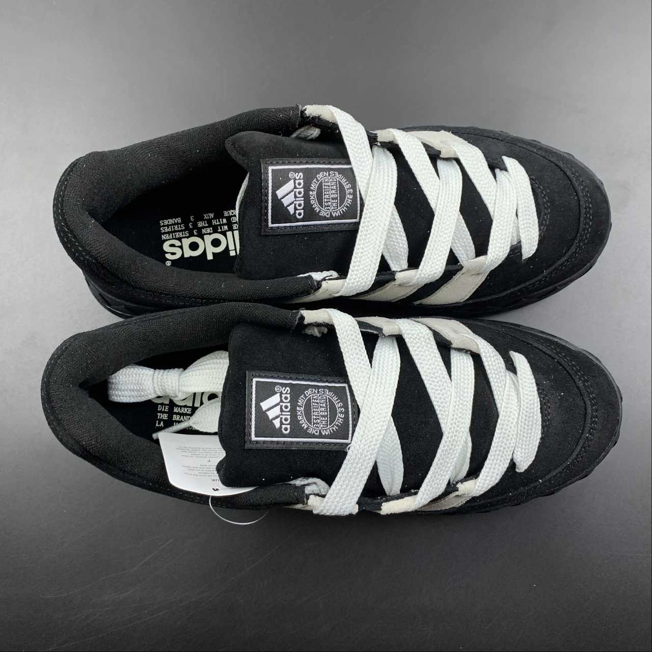 Adidas Adimatic HM Core Black Crystal White HQ6900 reflective running shoes Precision - engineered