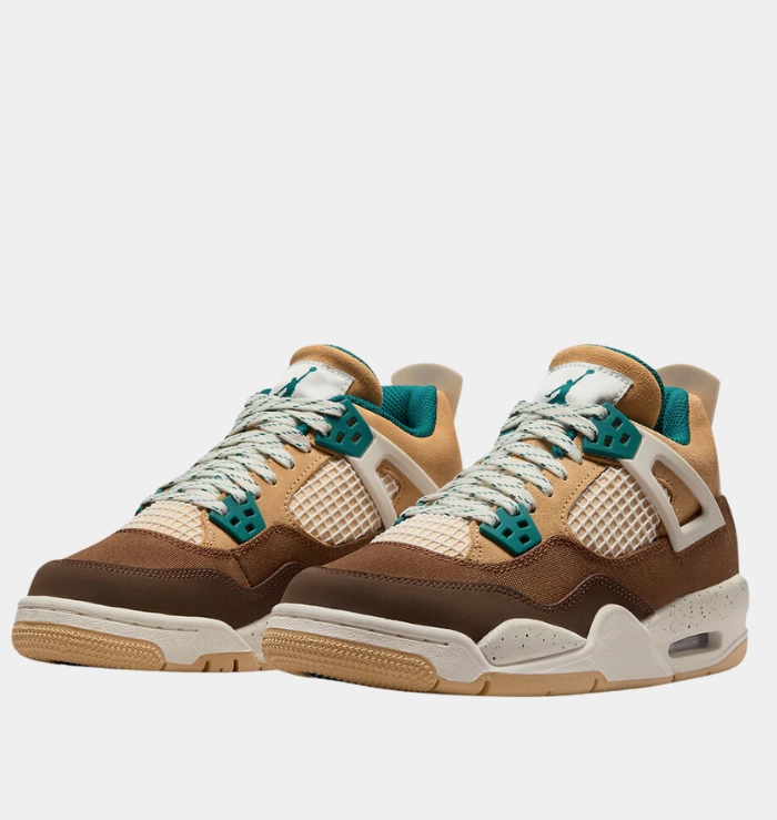 Nike Air Jordan 4 Retro Cacao Wow (GS) Stretch Loops Easy Go