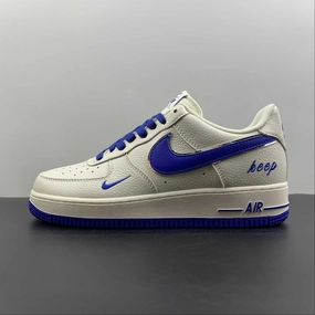 orthopedic Fast Hike Air Force 1 07 Low Keep Fresh Beige Blue Silver BM1996-077