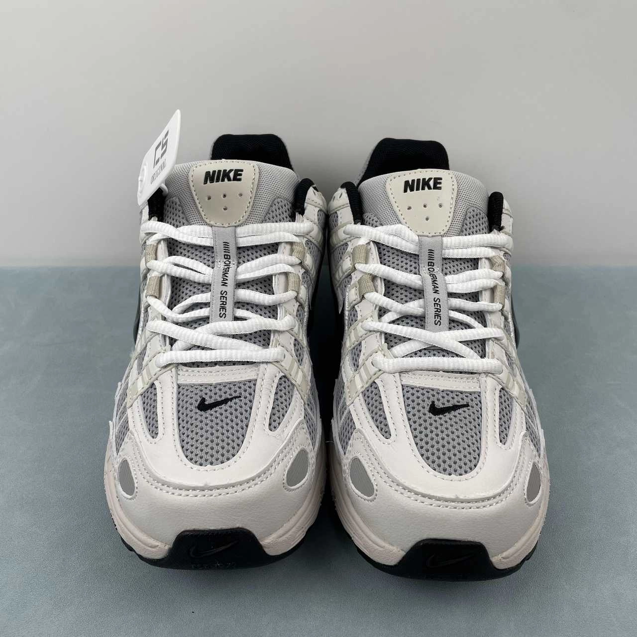 Comfortable Arch puncture resistant Nike P-6000 Platinum Tint Black Light Bone HJ3488-001