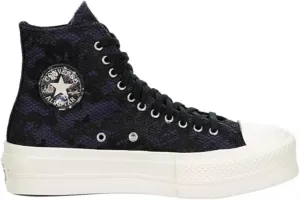 Converse Unisex Chuck Taylor All Star High Top Canvas Sneaker - Lace up Closure Style - Navy 7