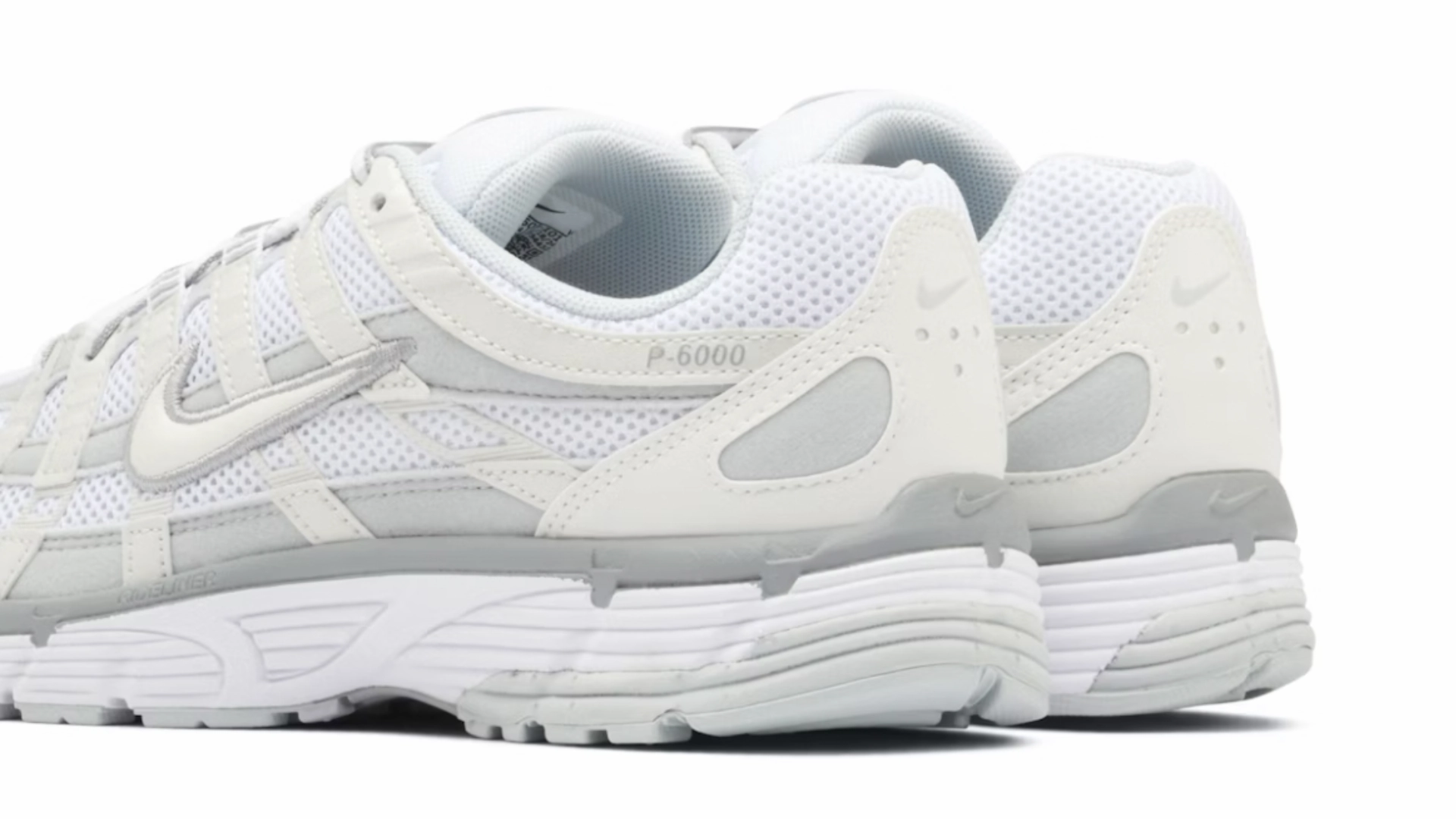 NIKE P-6000 'SUMMIT WHITE' ground grip